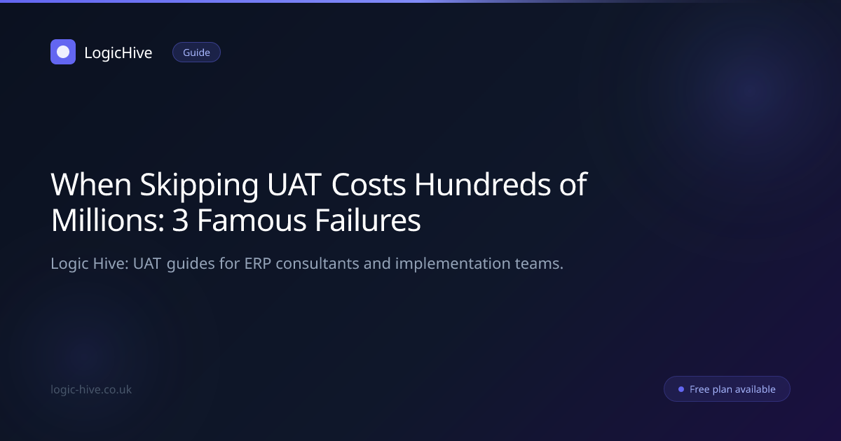 When Skipping UAT Costs Hundreds of Millions: 3 Famous Failures