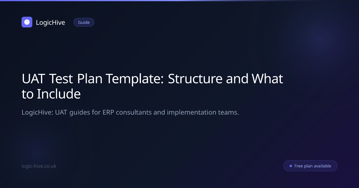 UAT Test Plan Template: Structure and What to Include